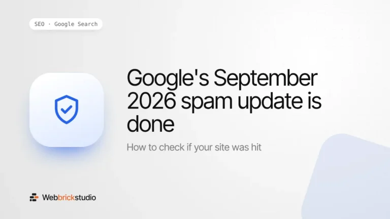 Google September 2026 spam update guide