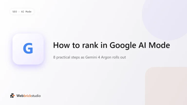 How to rank in Google AI Mode guide