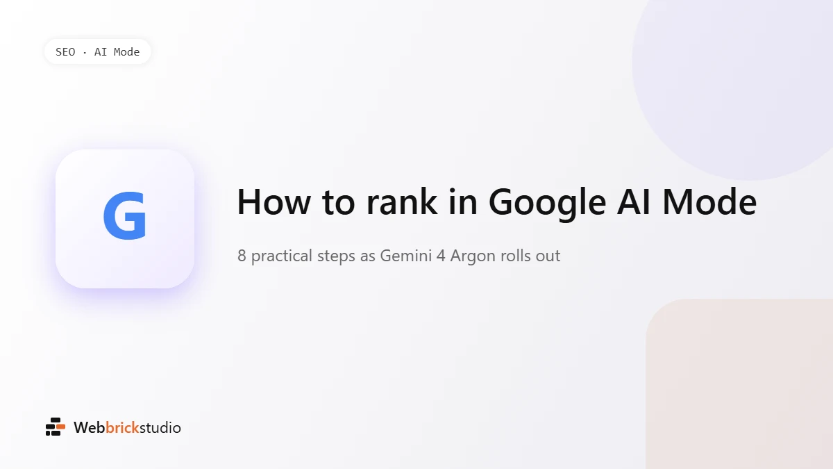 How to Rank in Google AI Mode: 8 Steps That Work