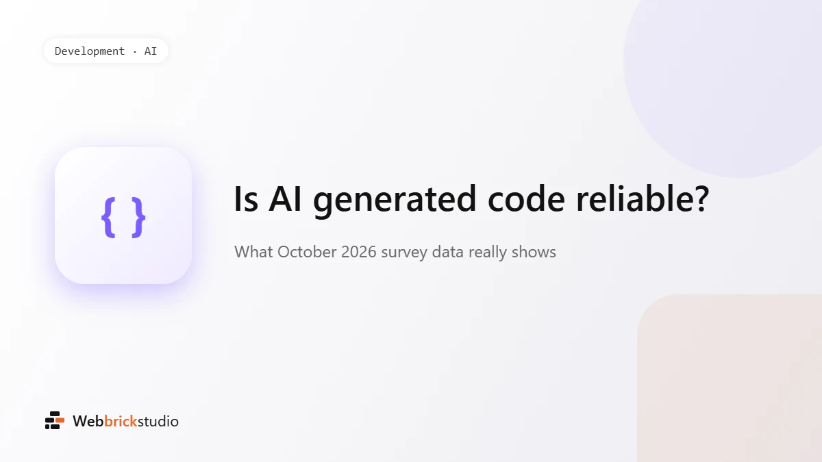 Is AI Generated Code Reliable? What New 2026 Data Shows